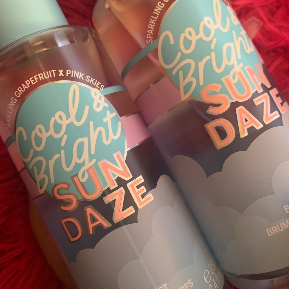 Pink body mists 2/$25